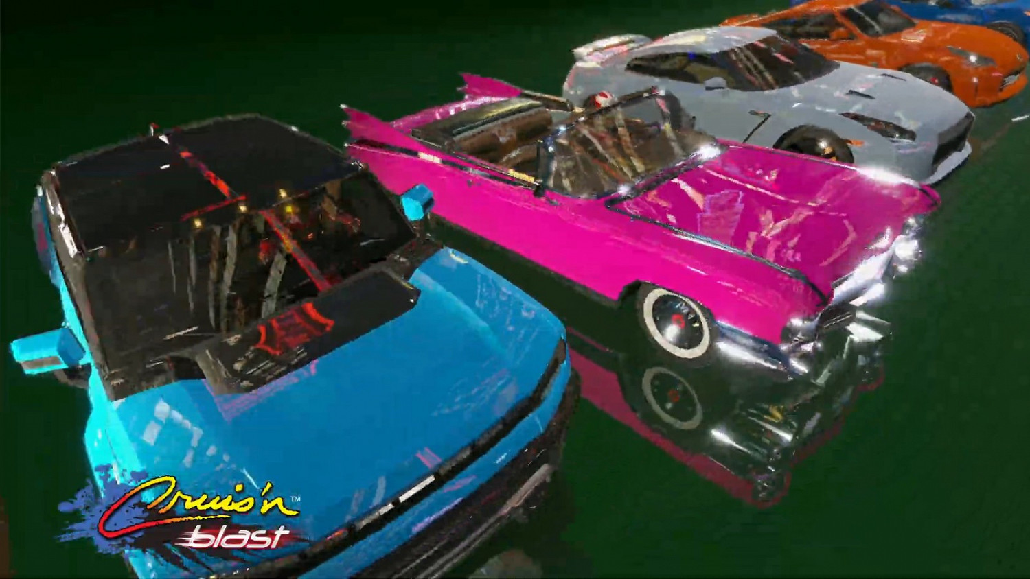 《Cruis'n Blast》發布載具預告 竟可駕駛獨角獸恐龍 《Cruis'n Blast》發布載具預告 竟可駕駛獨角獸恐龍