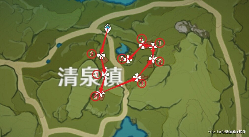 《原神》蒙德區域慕風蘑菇採集點位 《原神》蒙德區域慕風蘑菇採集點位