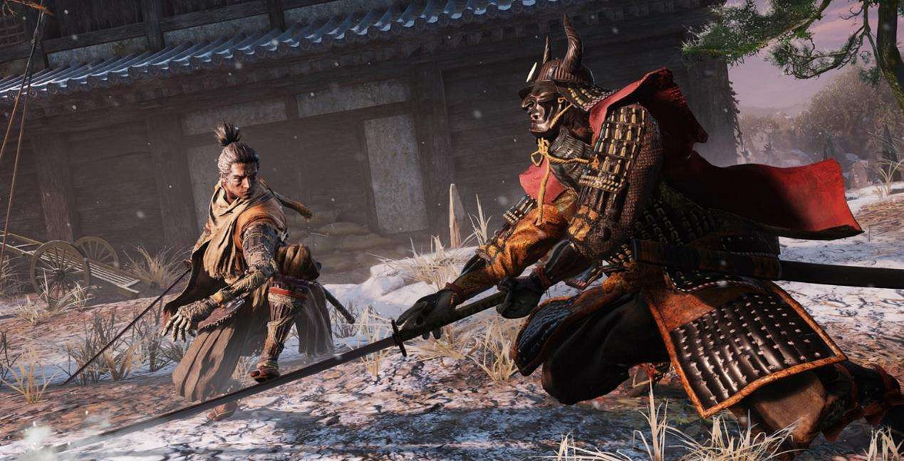 《隻狼暗影雙死》武士大將山內逃課打法展示 《隻狼暗影雙死》武士大將山內逃課打法展示