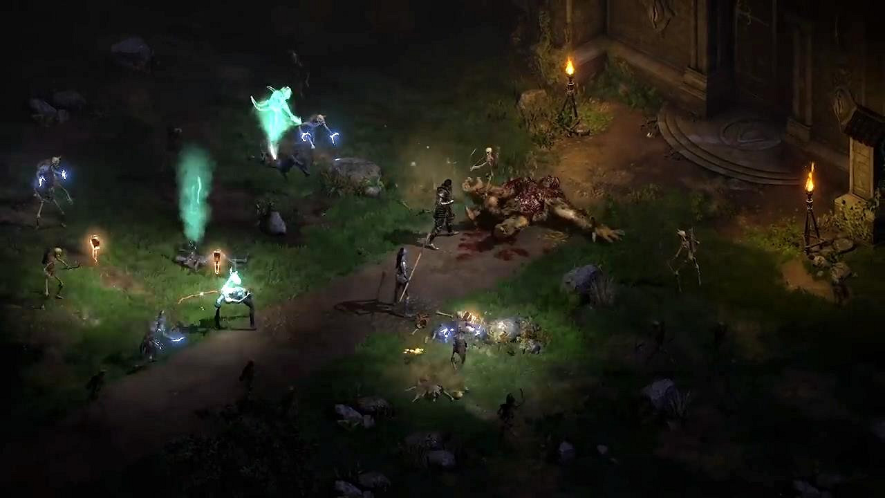 《暗黑破壞神2：重製版》聖騎士預告 神聖戰士掃蕩惡魔