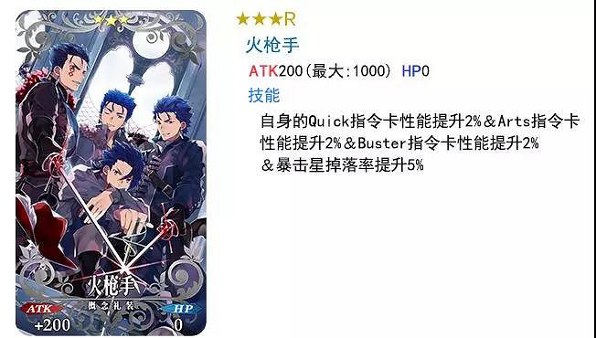 FGO白情邀請函換什麽禮裝好 FateGO迦勒底男性精選2019禮裝分析