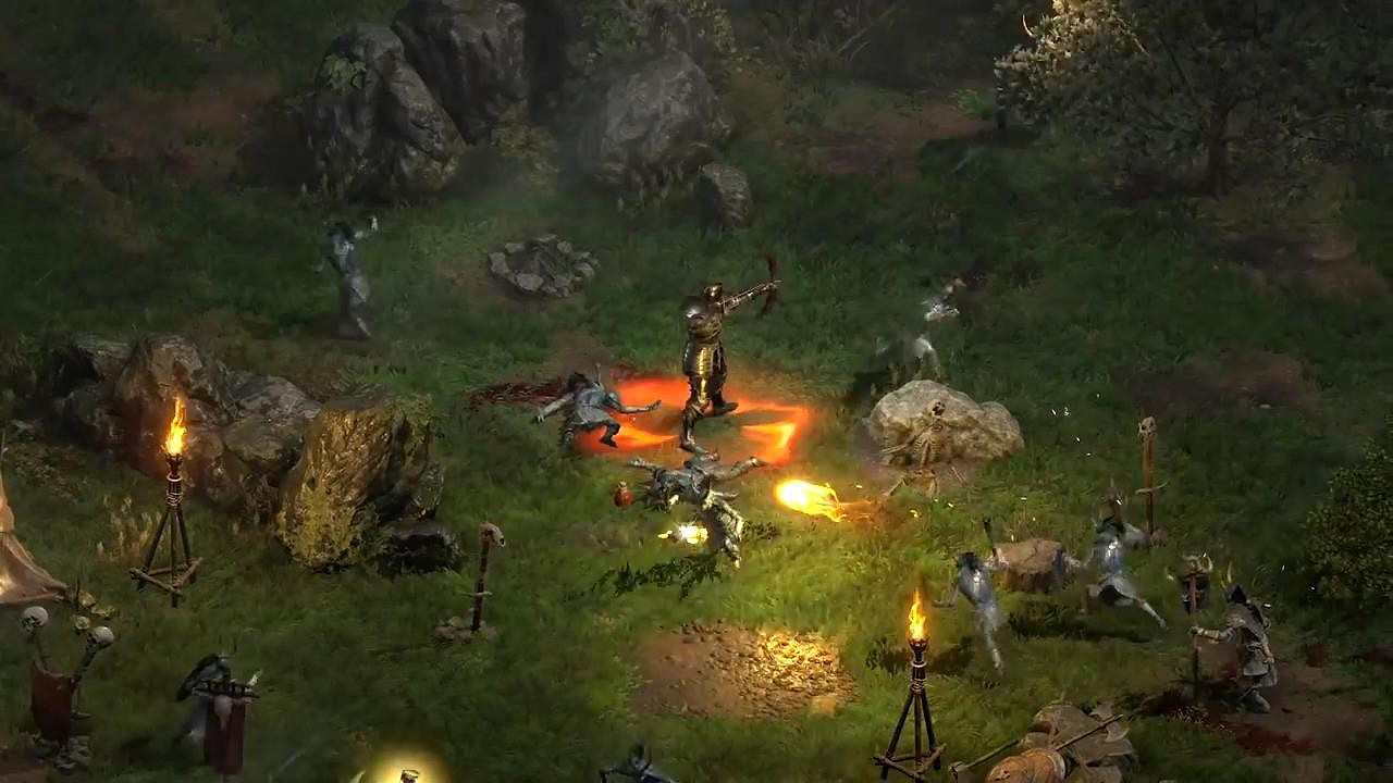 《暗黑破壞神2：重製版》聖騎士預告 神聖戰士掃蕩惡魔