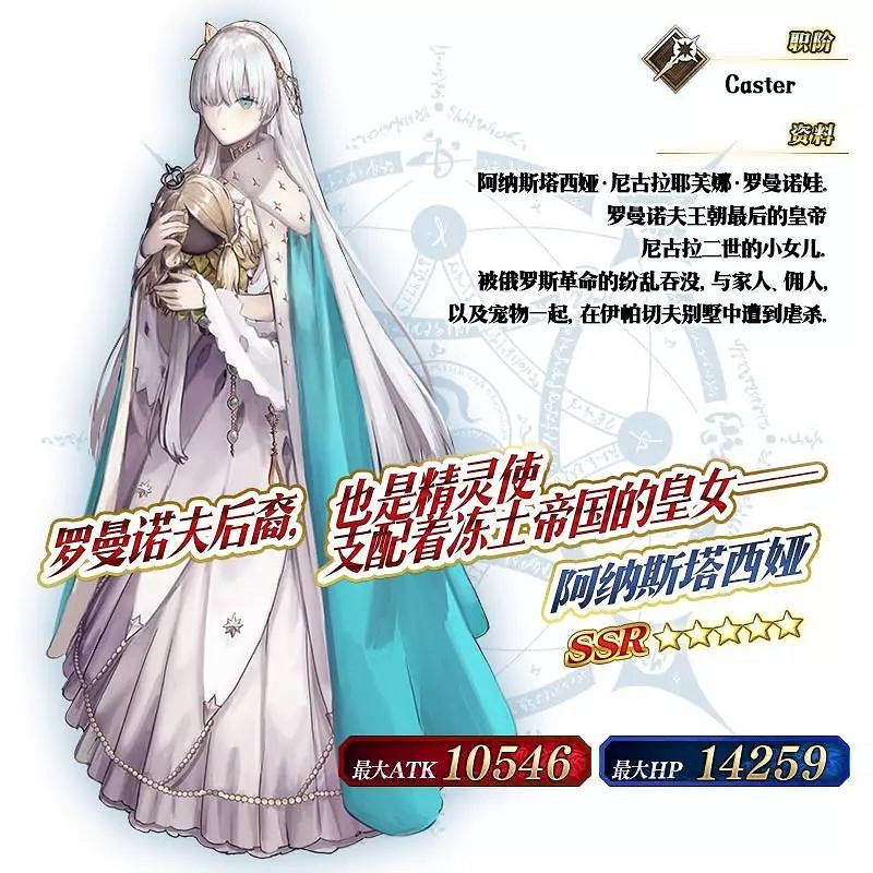 FGO2.1獸國的皇女卡池介紹 安娜斯塔西婭狂塔喵登場