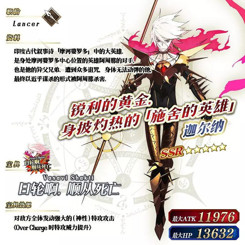 FGO2019白色情人節卡池分析彙總 迦勒底男性精選2019卡池內容分析