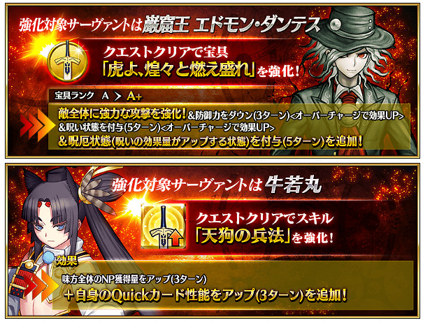 FGO三周年從者強化任務一覽 呆毛王喜迎自充伯爵寶具本