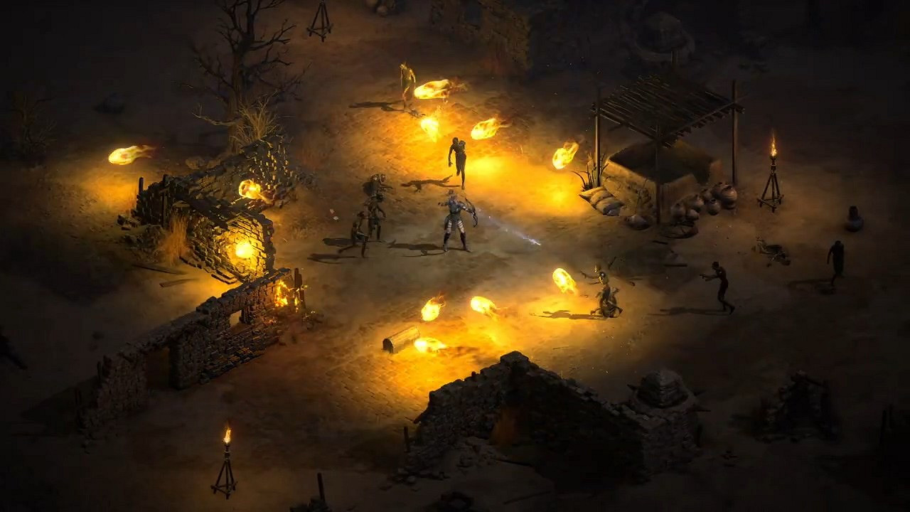 《暗黑破壞神2重製版》亞馬遜預告 弓箭標槍大殺四方