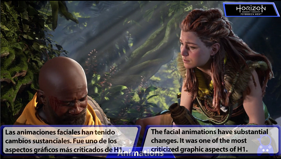 《地平線:西部禁域》前作對比影片 新作細節大提升 《地平線:西部禁域》前作對比影片 新作細節大提升