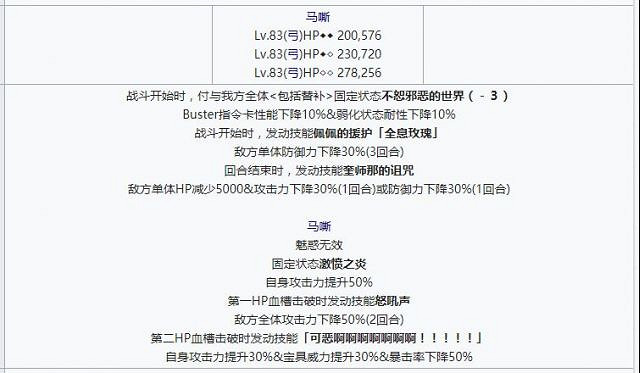 《FGO》2.4馬嘶怎麽打 2.4主線16-2馬嘶打法攻略