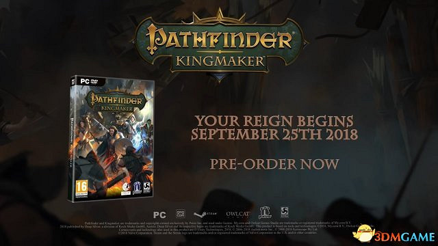 RPG新作《尋路者傳奇：擁立國王》公布 支援中文