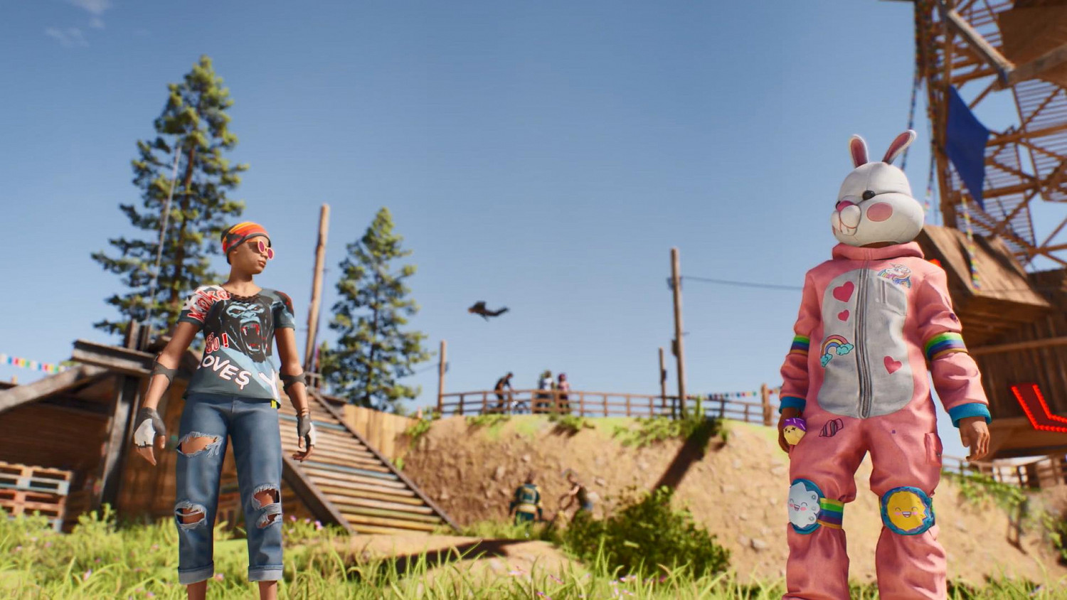 《極限國度》預購特典巴尼兔組合包展示 “猛男” 配色 《極限國度》預購特典巴尼兔組合包展示 “猛男” 配色