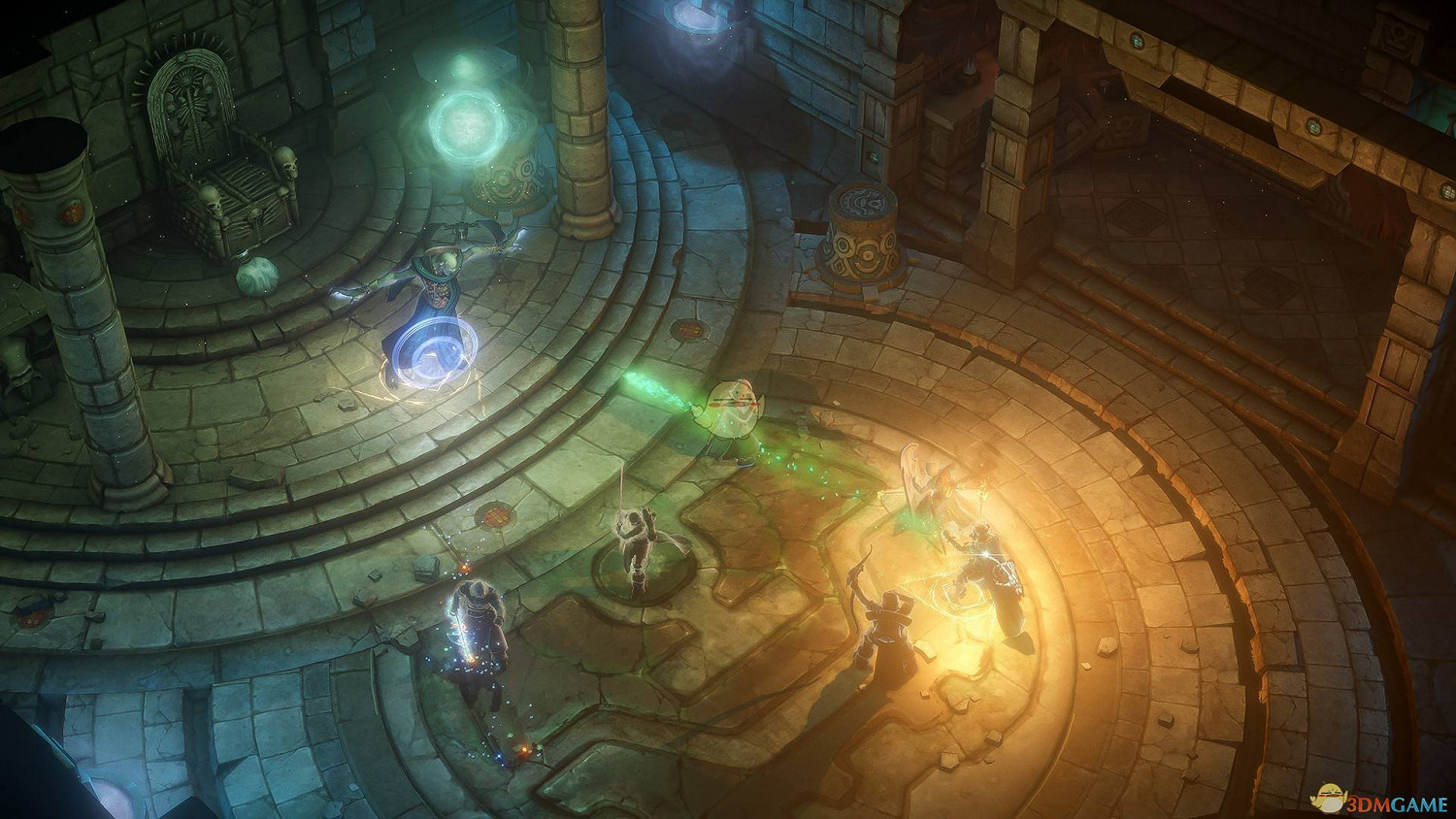 《尋路者傳奇：擁立國王》開局雕像機構解法攻略