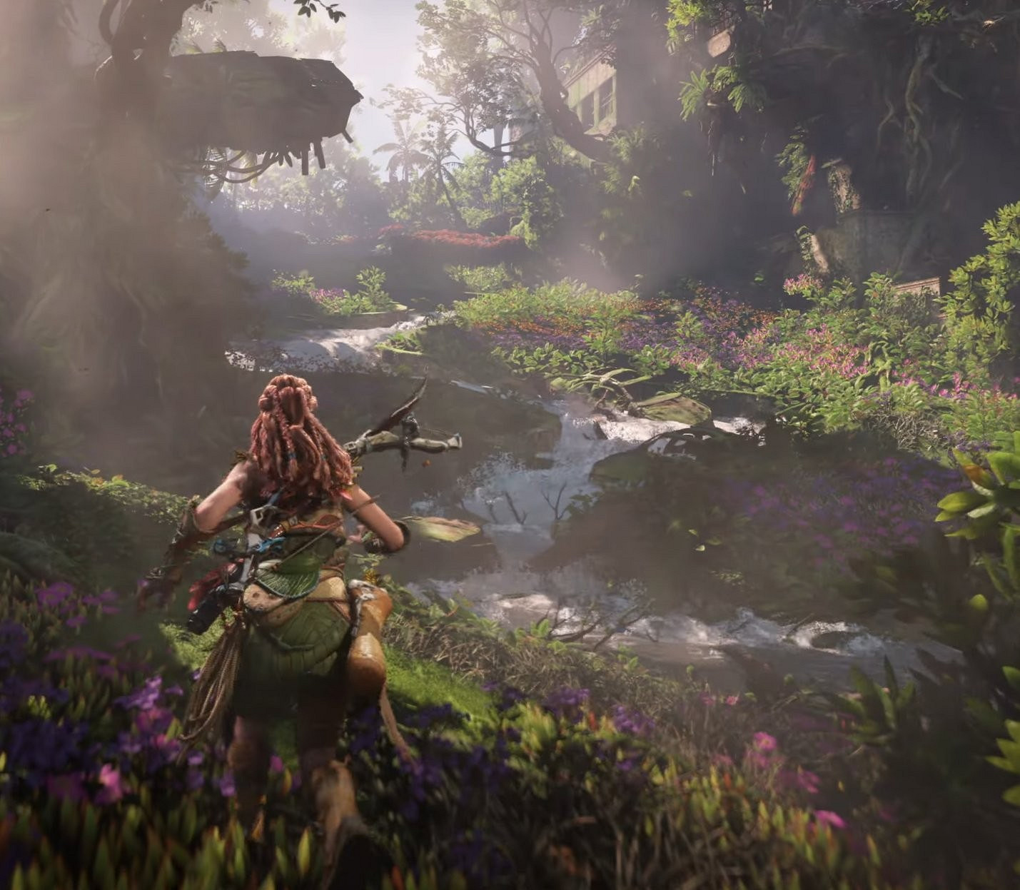 《地平線:西部禁域》非常大 世界地圖規模曝光 《地平線:西部禁域》非常大 世界地圖規模曝光