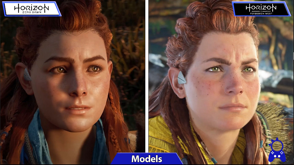 《地平線:西部禁域》前作對比影片 新作細節大提升 《地平線:西部禁域》前作對比影片 新作細節大提升