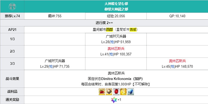 《FGO》悠久的果實如何獲得 悠久果實掉落關卡推薦