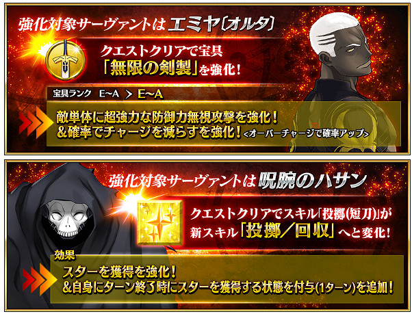 FGO三周年從者強化任務一覽 呆毛王喜迎自充伯爵寶具本