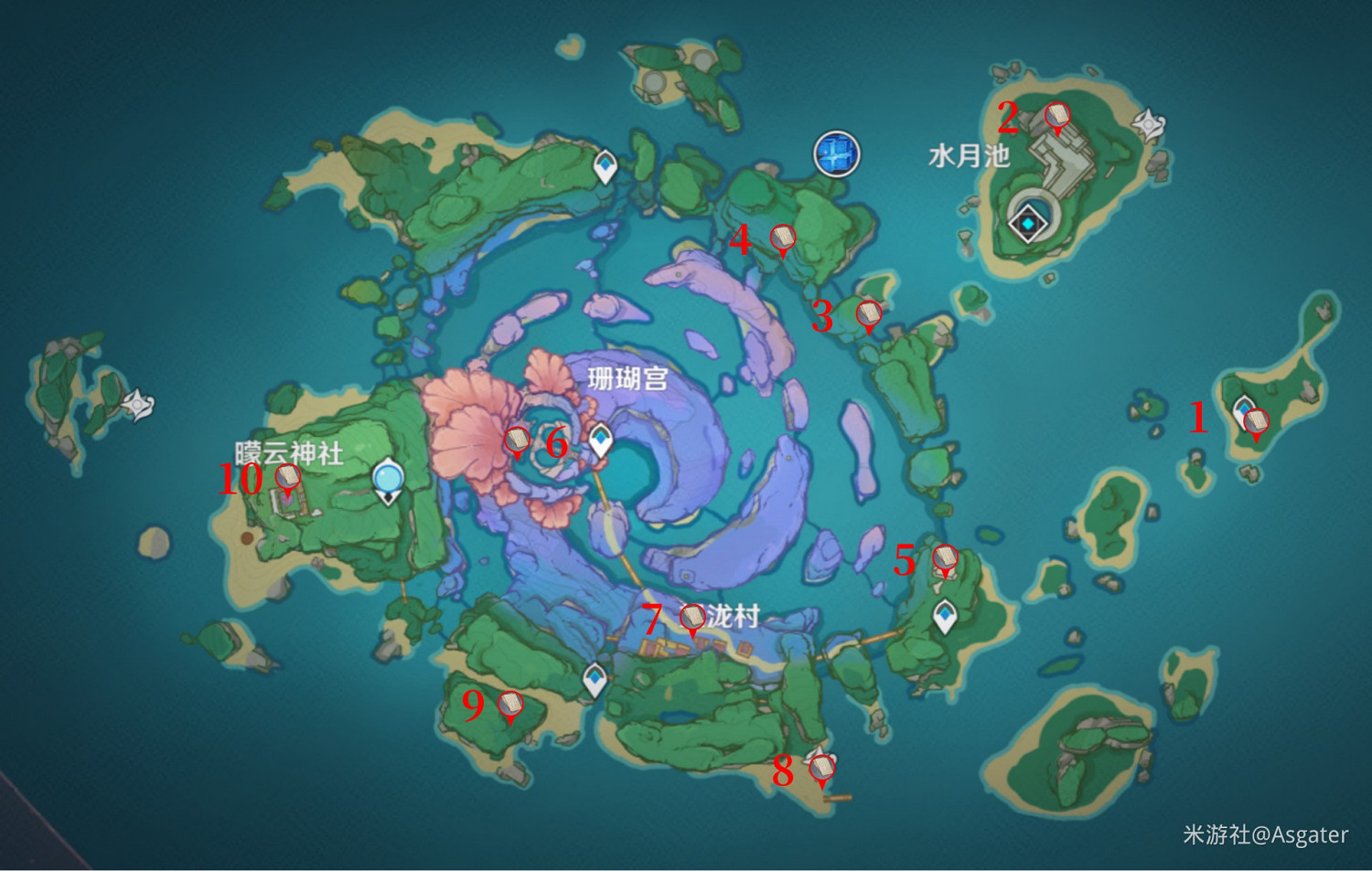 《原神》䴉巷物語第4、5卷收集攻略 《原神》䴉巷物語第4、5卷收集攻略