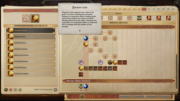 《尋路者傳奇:正義之怒》道途能力介紹大全 全神話道途能力展示 《尋路者傳奇:正義之怒》道途能力介紹大全 全神話道途能力展示