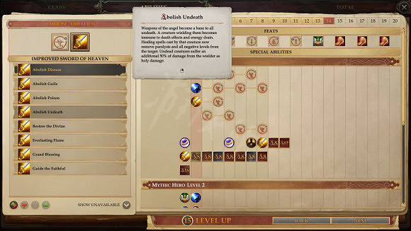 《尋路者傳奇:正義之怒》道途能力介紹大全 全神話道途能力展示 《尋路者傳奇:正義之怒》道途能力介紹大全 全神話道途能力展示