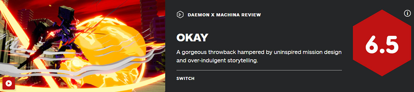 《機甲戰魔》IGN 6.5分 外表華麗、內容空洞 《機甲戰魔》IGN 6.5分 外表華麗、內容空洞