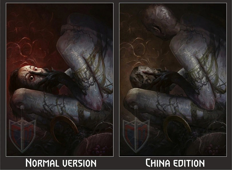 《巫師之昆特牌》中國伺服器與國際服圖片對比 匕首變湯杓 《巫師之昆特牌》中國伺服器與國際服圖片對比 匕首變湯杓