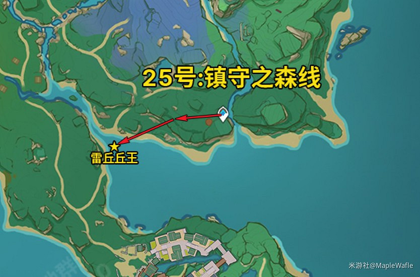 《原神》2.1版本精英怪討伐路線分享 《原神》2.1版本精英怪討伐路線分享