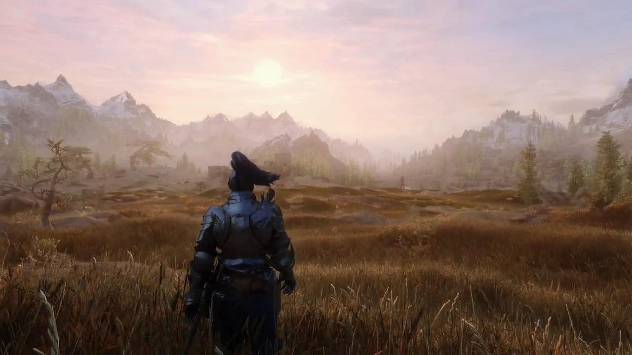 《上古卷軸5:天際》打上千Mod 光追展示影片 《上古卷軸5:天際》打上千Mod 光追展示影片