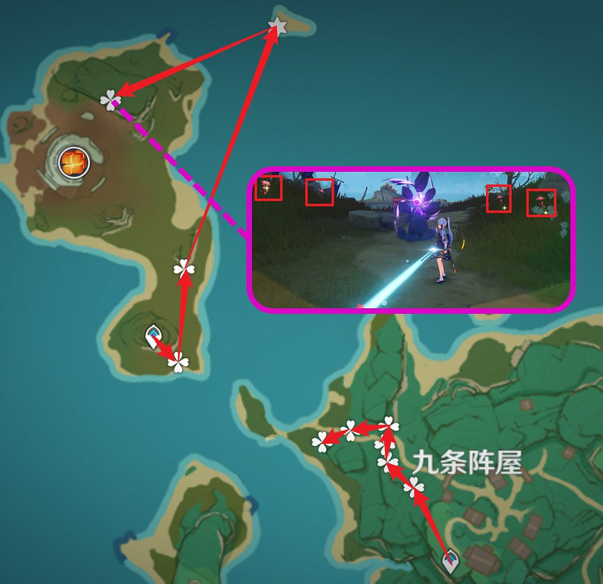 《原神》九條裟羅突破材料收集指南 《原神》九條裟羅突破材料收集指南