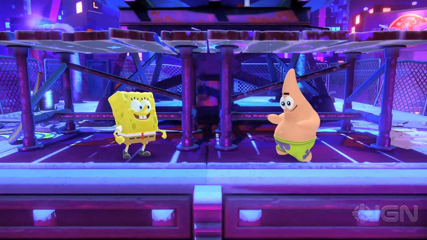 《尼克兒童頻道全明星大亂鬥》新實機展示 海綿寶寶大戰忍者龜 《尼克兒童頻道全明星大亂鬥》新實機展示 海綿寶寶大戰忍者龜