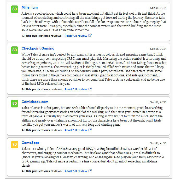 《破曉傳奇》媒體評分高嗎？遊戲媒體評分一覽