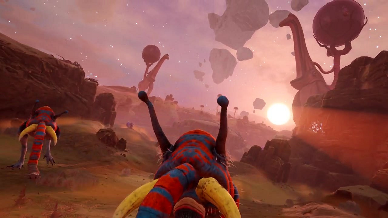 奇異怪物冒險遊戲《永恆圓柱》本月發行