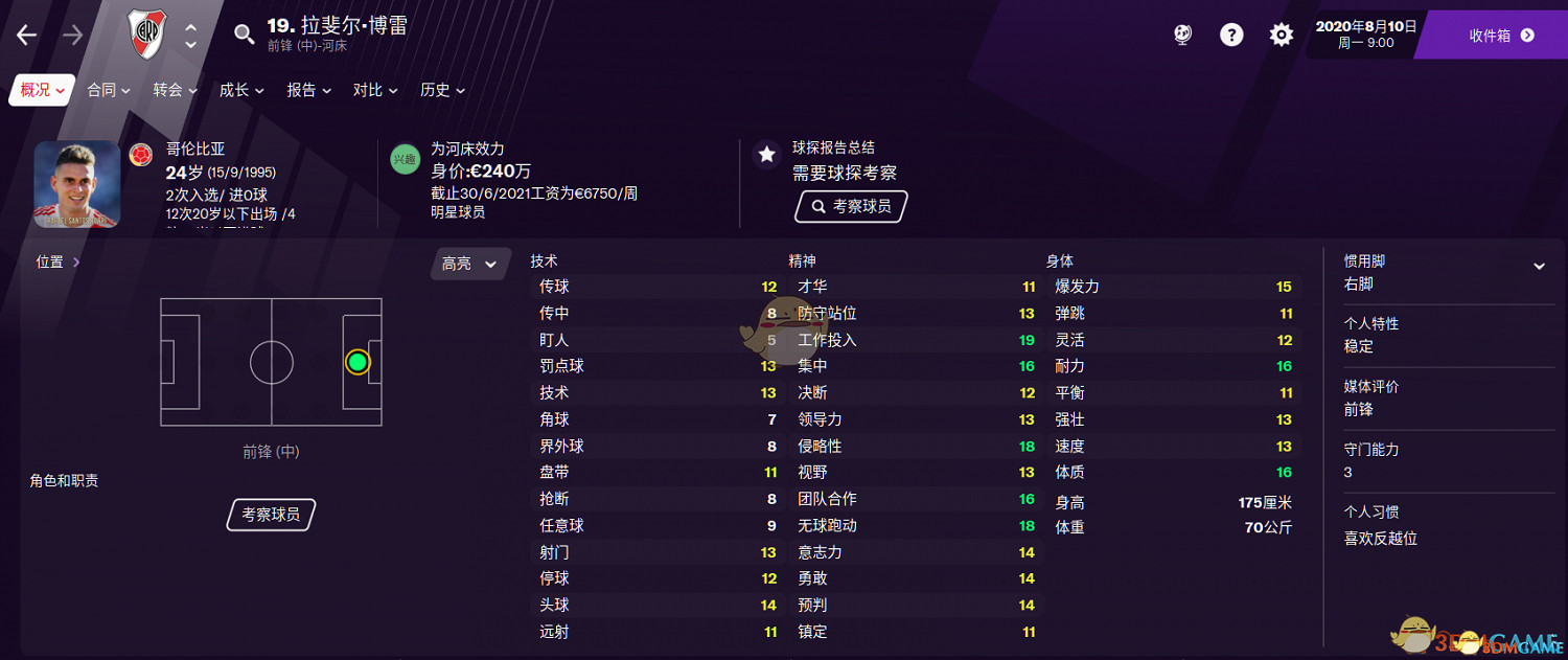 《足球經理2021》新手攻略 戰術陣容球員選擇推薦