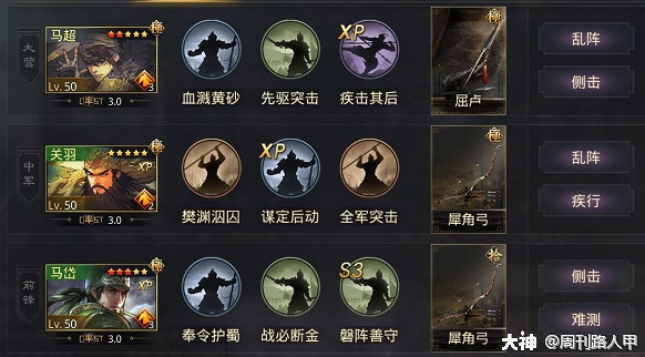 《率土之濱》高強度馬超蜀騎攻略 《率土之濱》高強度馬超蜀騎攻略