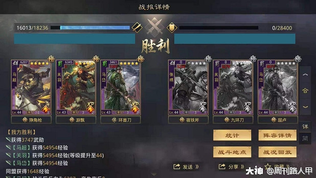 《率土之濱》高強度馬超蜀騎攻略 《率土之濱》高強度馬超蜀騎攻略