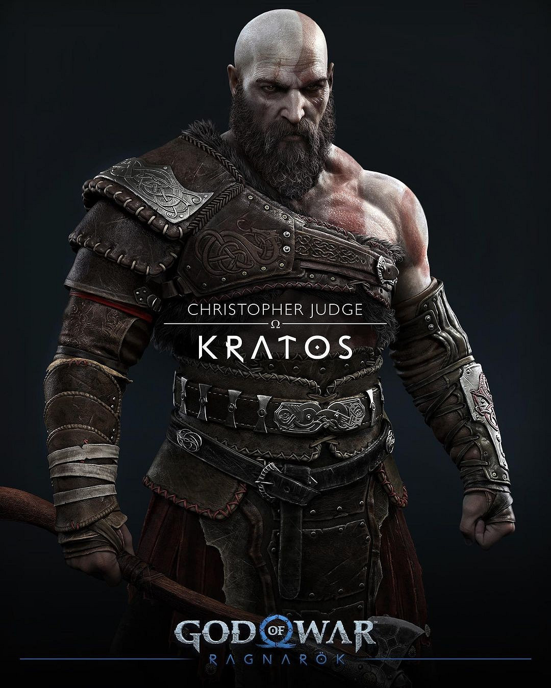 《戰神：諸神黃昏》角色視覺圖 奎爺依舊霸氣