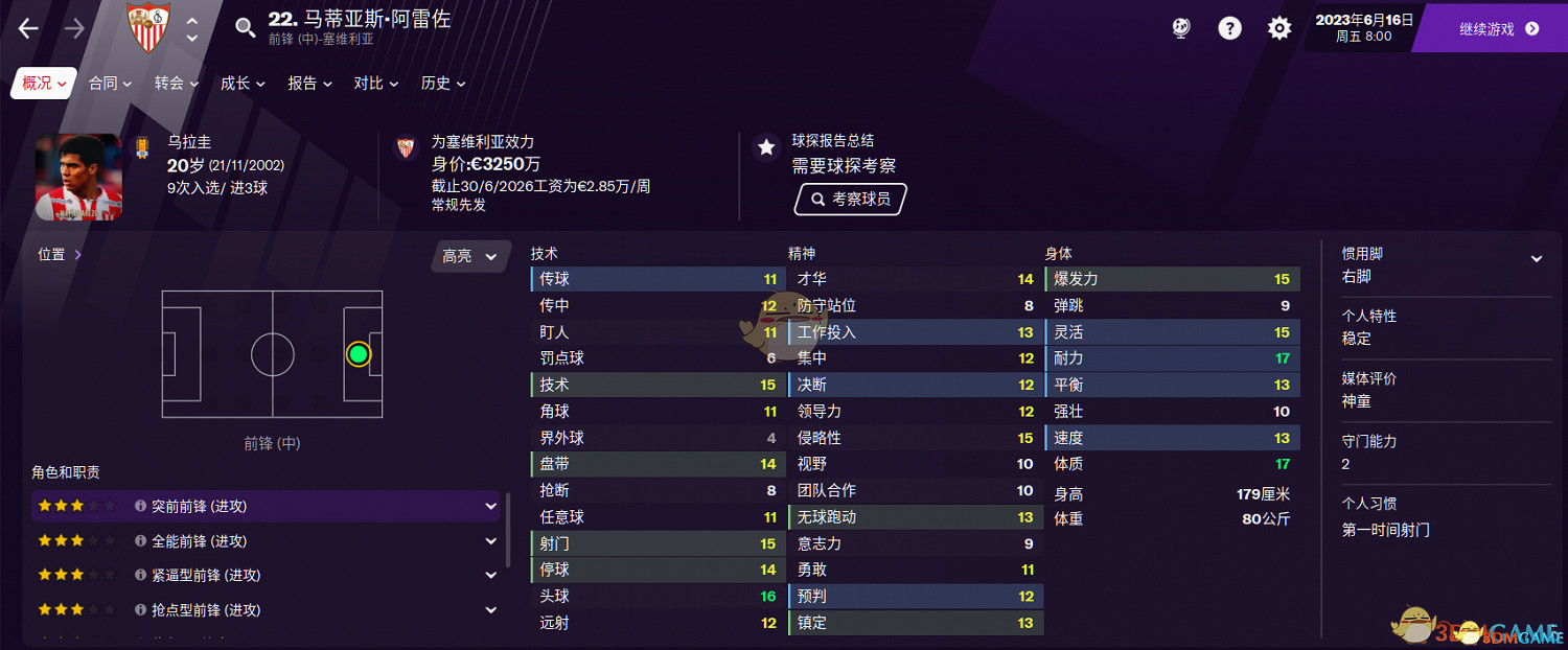 《足球經理2021》新手攻略 戰術陣容球員選擇推薦