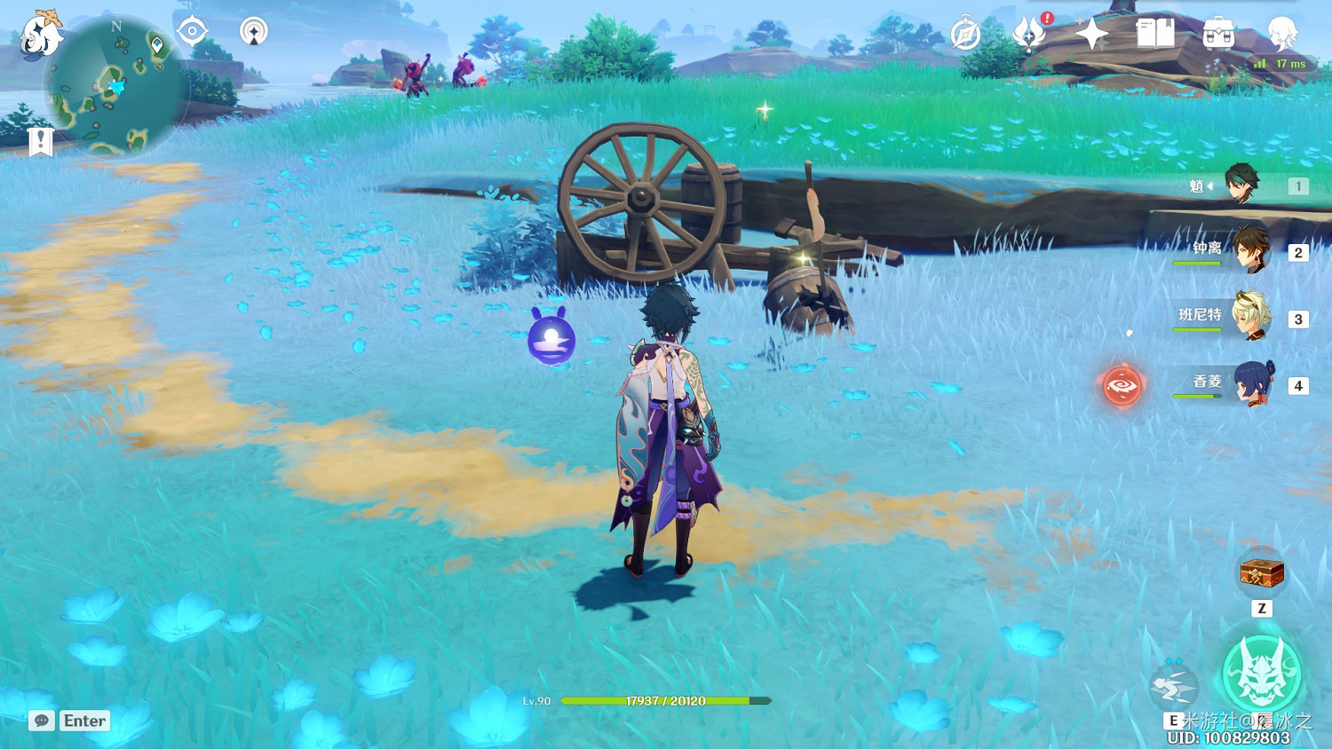 《原神》海祇島、清籟島聖遺物狗糧拾取路線