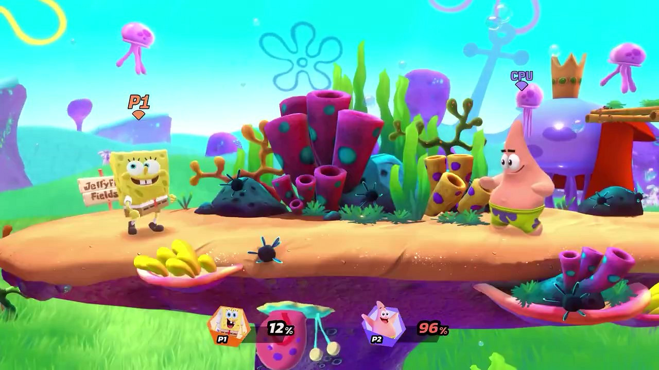 《尼克兒童頻道全明星大亂鬥》海綿寶寶出招展示 今年秋季正式上線