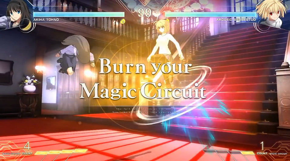 《月姬格鬥：Type Lumina》越野秋葉vs愛爾奎特對戰展示