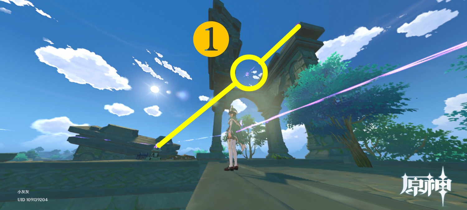 《原神》水月池繼電石連接教學