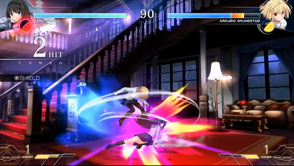 《月姬格鬥：Type Lumina》越野秋葉vs愛爾奎特對戰展示