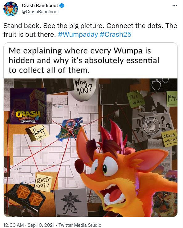 袋狼大進擊官方發推暗示推出新作 或為期待已久的多人遊戲《Wumpa League》 袋狼大進擊官方發推暗示推出新作 或為期待已久的多人遊戲《Wumpa League》