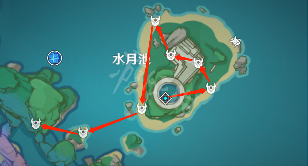 《原神》遺跡機兵討伐路線分享