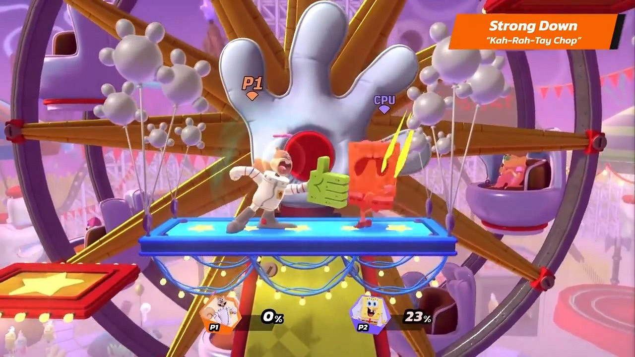 《尼克兒童頻道全明星大亂鬥》公開珊迪技能介紹影片 《尼克兒童頻道全明星大亂鬥》公開珊迪技能介紹影片