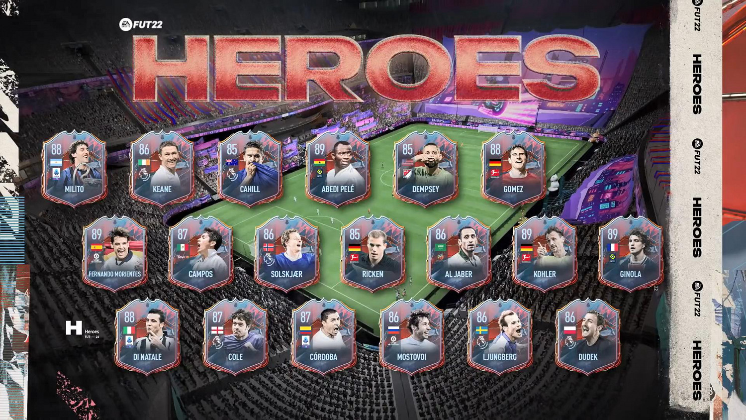 《FIFA 22》Ultimate Team模式宣傳片 經典球員悉數回歸 《FIFA 22》Ultimate Team模式宣傳片 經典球員悉數回歸