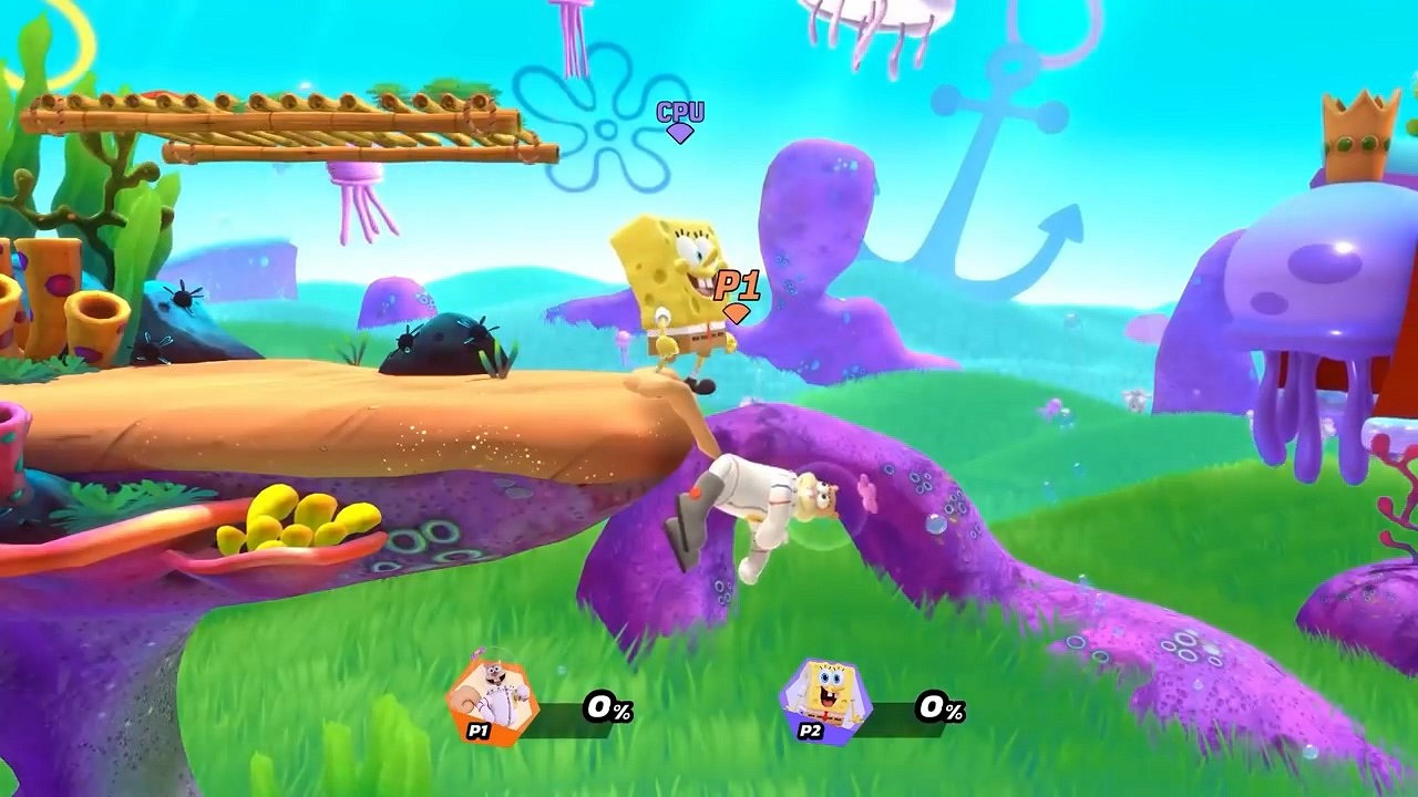 《尼克兒童頻道全明星大亂鬥》公開珊迪技能介紹影片 《尼克兒童頻道全明星大亂鬥》公開珊迪技能介紹影片