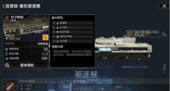 《無盡的拉格朗日》苔原級怎麽樣 驅逐艦苔原級艦船解析 《無盡的拉格朗日》苔原級怎麽樣 驅逐艦苔原級艦船解析