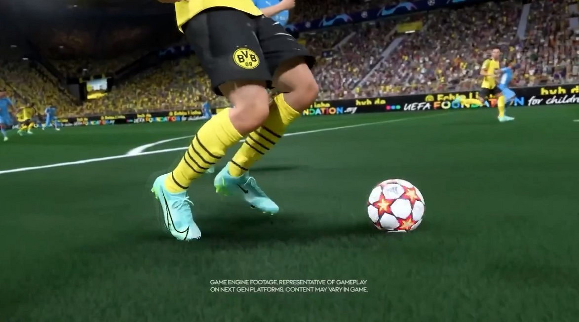 《FIFA 22》PS5版實機展示公布 展示HyperMotion 《FIFA 22》PS5版實機展示公布 展示HyperMotion