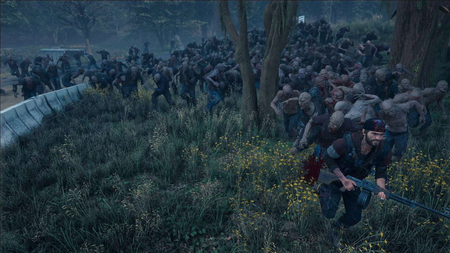 《往日不再》喪屍暴走潮擴增Mod 喪屍超多玩家嚇尿