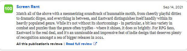 《風來之國》MC均分85 兩家媒體給出滿分評價