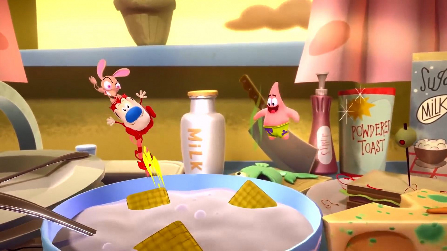 《尼克兒童頻道全明星大亂鬥》新角色萊恩和史丁比 今年秋季正式發售